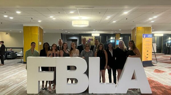 Image of Webber students at FBLA Conference