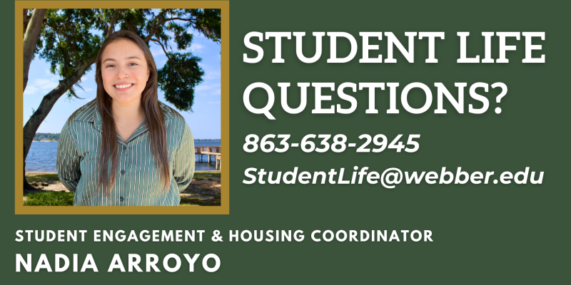 Nadia Arroyo Student Engagement & Housing Coordinator